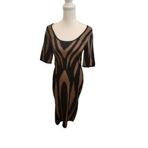 Ashley Stewart Black and gold Dress Size 12W